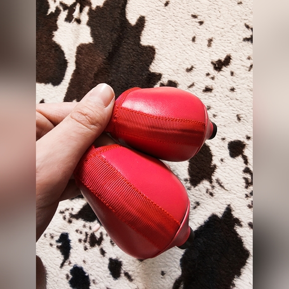 "EXPRESS" WOMEN'S 80'S KITTEN PUMPS - HOT PINK - Picture 6 of 7